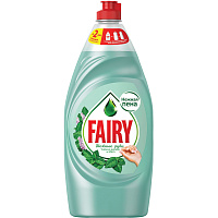Средство для мытья посуды Fairy Чайное дерево и Мята гель 0.9 л с дозатором фото Средство для мытья посуды Fairy Чайное дерево и Мята гель 0.9 л с дозатором