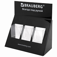 Подставка под письменные принадлежности BRAUBERG, 3 отделения, 34х35х14см, 505922 фото Подставка под письменные принадлежности BRAUBERG, 3 отделения, 34х35х14см, 505922