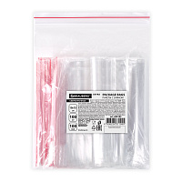 Пакеты ZIP LOCK "зиплок" СВЕРХПРОЧНЫЕ, комплект 100 шт., 100х150 мм, ПВД, 100 мкм, BRAUBERG EXTRA, 608182 фото Пакеты ZIP LOCK "зиплок" СВЕРХПРОЧНЫЕ, комплект 100 шт., 100х150 мм, ПВД, 100 мкм, BRAUBERG EXTRA, 608182