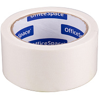Клейкая лента малярная OfficeSpace, 48мм*24м, ШК фото Клейкая лента малярная OfficeSpace, 48мм*24м, ШК
