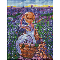 Алмазная мозаика ТРИ СОВЫ "Лавандовое лето", 30*40см, холст на деревянном подрамнике, картонная коробка с пластиковой ручкой фото Алмазная мозаика ТРИ СОВЫ "Лавандовое лето", 30*40см, холст на деревянном подрамнике, картонная коробка с пластиковой ручкой