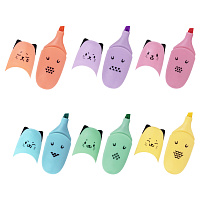 Текстовыделитель мини BRAUBERG KIDS "CUTE CATS PASTEL", АССОРТИ В ПЛАСТИКОВОЙ БАНКЕ, линия 1-5 мм, 152434. фото Текстовыделитель мини BRAUBERG KIDS "CUTE CATS PASTEL", АССОРТИ В ПЛАСТИКОВОЙ БАНКЕ, линия 1-5 мм, 152434.