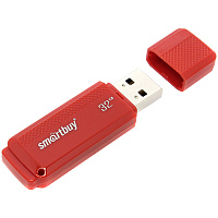 Флеш-диск 32 GB, SMARTBUY Dock, USB 2.0, красный, SB32GBDK-R фото Флеш-диск 32 GB, SMARTBUY Dock, USB 2.0, красный, SB32GBDK-R