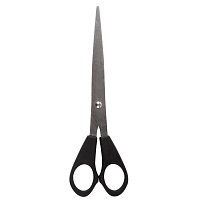 Ножницы STAFF Basic 165 мм, чёрные, ПВХ чехол с европодвесом, 235459 фото Ножницы STAFF Basic 165 мм, чёрные, ПВХ чехол с европодвесом, 235459