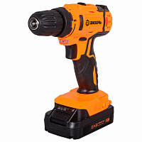 Дрель-шуруповерт аккумуляторная Вихрь ДА-18Л-2КА 2 АКБ х Li-ion (18В, 1.5 Ач)+ЗУ в кейсе (72/14/25)