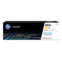 Картридж лазерный HP 203X CF542X желтый оригинальный повышенной емкости фото Картридж лазерный HP 203X CF542X желтый оригинальный повышенной емкости