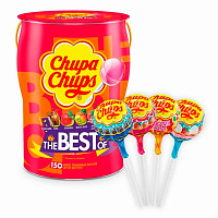 Карамель CHUPA CHUPS (Чупа-Чупс) "The Best Of" ведерко, ассорти, КОМПЛЕКТ 150 шт., 1,8 кг фото Карамель CHUPA CHUPS (Чупа-Чупс) "The Best Of" ведерко, ассорти, КОМПЛЕКТ 150 шт., 1,8 кг