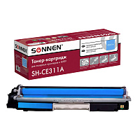 Картридж лазерный SONNEN (SH-CE311A) для HP CLJ CP1025 ВЫСШЕЕ КАЧЕСТВО, голубой, 1000 страниц, 363963 фото Картридж лазерный SONNEN (SH-CE311A) для HP CLJ CP1025 ВЫСШЕЕ КАЧЕСТВО, голубой, 1000 страниц, 363963