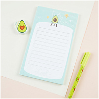 Блок для записей (To Do list) MESHU "Avocado", 10,0*17,0*0,6см, 50л., на склейке фото Блок для записей (To Do list) MESHU "Avocado", 10,0*17,0*0,6см, 50л., на склейке