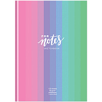 Скетчбук 120л., А5 7БЦ BG "For notes", матовая ламинация, трехцветный тонированный блок, 80г/м2 фото Скетчбук 120л., А5 7БЦ BG "For notes", матовая ламинация, трехцветный тонированный блок, 80г/м2