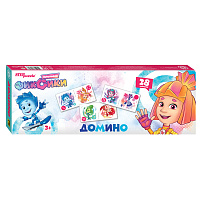 Настольная игра Домино Step Pazzle "Фиксики", картонная коробка фото Настольная игра Домино Step Pazzle "Фиксики", картонная коробка