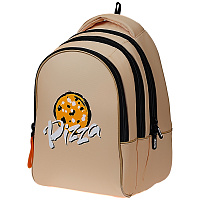 Рюкзак Berlingo inStyle "Pizza" 41*27*20см, 3 отделения, 1 карман, эргономичная спинка фото Рюкзак Berlingo inStyle "Pizza" 41*27*20см, 3 отделения, 1 карман, эргономичная спинка