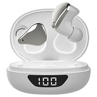 Наушники с микрофоном беспроводные Smartbuy Boa, Bluetooth 5.1, сенс. упр., разъем Type-C, белый фото Наушники с микрофоном беспроводные Smartbuy Boa, Bluetooth 5.1, сенс. упр., разъем Type-C, белый