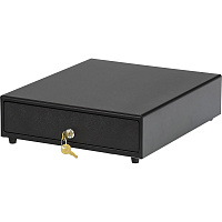 Денежный ящик Атол CD-330-B 380х330х90 мм черный фото Денежный ящик Атол CD-330-B 380х330х90 мм черный