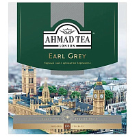 Чай черный Ahmad Tea Earl Grey 100 пакетиков (бергамот) фото Чай черный Ahmad Tea Earl Grey 100 пакетиков (бергамот)