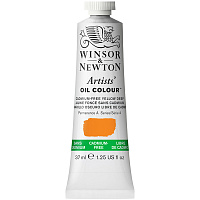 Краска масляная профессиональная Winsor&Newton "Artists Oil", 37мл, беcкадмиевый насыщенно-желтый