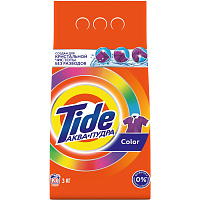 Порошок стиральный автомат Tide Color 3 кг фото Порошок стиральный автомат Tide Color 3 кг