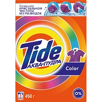 Порошок стиральный автомат Tide Color 450 г фото Порошок стиральный автомат Tide Color 450 г