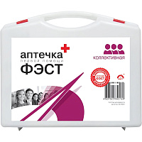 Аптечка первой помощи офисная ФЭСТ № 2.1 (бокс пластиковый) фото Аптечка первой помощи офисная ФЭСТ № 2.1 (бокс пластиковый)