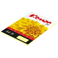 Бумага цветная для печати Комус Color сливки пастель (А4, 80 г/кв.м, 50 листов) фото Бумага цветная для печати Комус Color сливки пастель (А4, 80 г/кв.м, 50 листов)