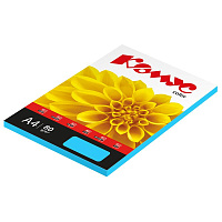 Бумага цветная для печати Комус Color голубая интенсив (А4, 80 г/кв.м, 100 листов) фото Бумага цветная для печати Комус Color голубая интенсив (А4, 80 г/кв.м, 100 листов)