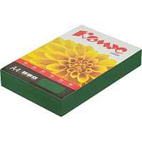 Бумага цветная для печати Комус Color изумруд интенсив (А4, 80 г/кв.м, 500 листов) фото Бумага цветная для печати Комус Color изумруд интенсив (А4, 80 г/кв.м, 500 листов)