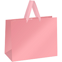 Пакет подарочный 32*26*12см MESHU "Pink", матовая ламинация фото Пакет подарочный 32*26*12см MESHU "Pink", матовая ламинация
