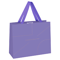 Пакет подарочный 32*26*12см MESHU "Monocolor. Lavender", отд. фольгой, матовая ламинация фото Пакет подарочный 32*26*12см MESHU "Monocolor. Lavender", отд. фольгой, матовая ламинация