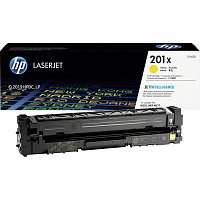Картридж лазерный HP 201X CF402X желтый оригинальный повышенной емкости фото Картридж лазерный HP 201X CF402X желтый оригинальный повышенной емкости