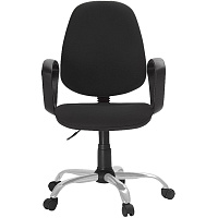 Кресло офисное Easy Chair 222 PC черное (ткань, металл) фото Кресло офисное Easy Chair 222 PC черное (ткань, металл)