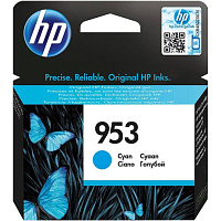 Картридж струйный HP 953 F6U12AE голубой оригинальный фото Картридж струйный HP 953 F6U12AE голубой оригинальный