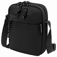 Сумка на плечо HEIKKI COMPACT (ХЕЙКИ), два кармана, черная, 19х14х5 см, 272631 фото Сумка на плечо HEIKKI COMPACT (ХЕЙКИ), два кармана, черная, 19х14х5 см, 272631