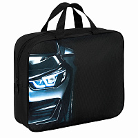 Папка на молнии с ручками BRAUBERG KIDS А4, 1 отделение, полиэстер, 80 мм, Dark car, 273315 фото Папка на молнии с ручками BRAUBERG KIDS А4, 1 отделение, полиэстер, 80 мм, Dark car, 273315