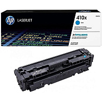 Картридж лазерный HP 410X CF411X голубой оригинальный повышенной емкости фото Картридж лазерный HP 410X CF411X голубой оригинальный повышенной емкости