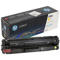 Картридж лазерный HP 410X CF412X желтый оригинальный повышенной емкости фото Картридж лазерный HP 410X CF412X желтый оригинальный повышенной емкости