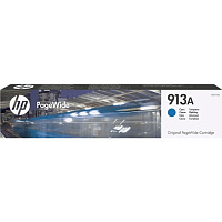 Картридж струйный HP 913A F6T77AE голубой оригинальный фото Картридж струйный HP 913A F6T77AE голубой оригинальный