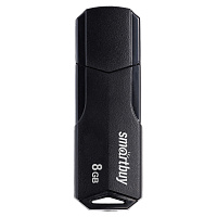 Память Smart Buy "Clue" 8GB, USB 2.0 Flash Drive, черный фото Память Smart Buy "Clue" 8GB, USB 2.0 Flash Drive, черный