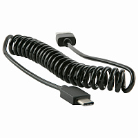 Кабель USB 2.0 – Type-C,RED LINE Spiral, черный, УТ000015710 фото Кабель USB 2.0 – Type-C,RED LINE Spiral, черный, УТ000015710