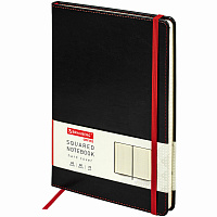 Блокнот БОЛЬШОЙ ФОРМАТ (180х250 мм) B5, BRAUBERG "Office", под кожу 80 л., клетка, черный, 113309 фото Блокнот БОЛЬШОЙ ФОРМАТ (180х250 мм) B5, BRAUBERG "Office", под кожу 80 л., клетка, черный, 113309