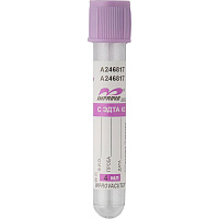 Вакуумные пробирки Improvacuter c ЭДТА-К3 4 мл пластик (100 штук в упаковке) фото Вакуумные пробирки Improvacuter c ЭДТА-К3 4 мл пластик (100 штук в упаковке)