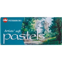 Пастель сухая Olki Soft Лето круглая 16 цветов