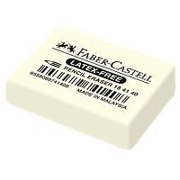 Ластик Faber-Castell "Latex-Free", прямоугольный, синтетический каучук, 37*25*7мм фото Ластик Faber-Castell "Latex-Free", прямоугольный, синтетический каучук, 37*25*7мм