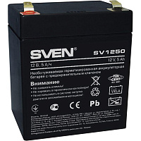 Батарея для ИБП Sven SV1250 12 В 5 Ач фото Батарея для ИБП Sven SV1250 12 В 5 Ач