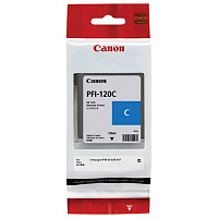 Картридж струйный Canon PFI-120 2886C001 голубой оригинальный