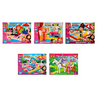 Конструктор пластиковый "СКАЗОЧНЫЙ ПАТРУЛЬ", 24-43 детали, ассорти, ГОРОД МАСТЕРОВ