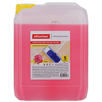 Средство для мытья полов и стен OfficeClean Professional "Роза", концентрат, канистра, 5л фото Средство для мытья полов и стен OfficeClean Professional "Роза", концентрат, канистра, 5л