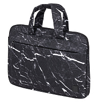Сумка портфель BRAUBERG STYLE с отделением для ноутбука 13-14", 3 кармана, "Marble", черная, 26х36х3 см, 270835 фото Сумка портфель BRAUBERG STYLE с отделением для ноутбука 13-14", 3 кармана, "Marble", черная, 26х36х3 см, 270835