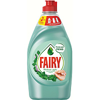 Средство для мытья посуды Fairy Нежные руки Чайное дерево и мята 450 мл фото Средство для мытья посуды Fairy Нежные руки Чайное дерево и мята 450 мл