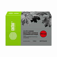 Картридж струйный CACTUS (CS-PFI120MBK) для Canon imagePROGRAF TM-200/TM-205/TM-300, черный матовый фото Картридж струйный CACTUS (CS-PFI120MBK) для Canon imagePROGRAF TM-200/TM-205/TM-300, черный матовый