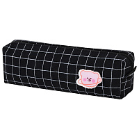 Пенал BRAUBERG, 1 отделение, полиэстер, "Cute bear", черный, 19х4х6 см, 272303 фото Пенал BRAUBERG, 1 отделение, полиэстер, "Cute bear", черный, 19х4х6 см, 272303